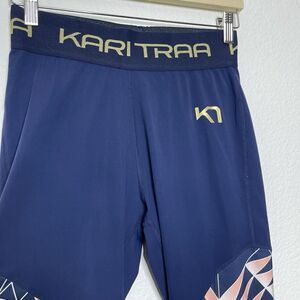 Kari Traa Legging Medium Vilde Performance Ankle-Zip Train Yoga Pants Athletic